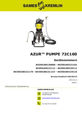 Azur™ 72C160 | Benutzerhandbuch 