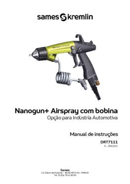 Nanogun Airspray (Opção para Indústria Automotiva) | Manual de utilização