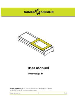 Inorecip H |Instructions-manual