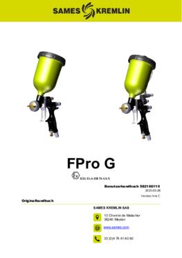 FPro G &amp; GSP |Benutzerhandbuch