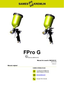 FPro G &amp; GSP |Manual de usuario