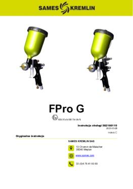 FPro G &amp; GSP | Instrukcja obsługi