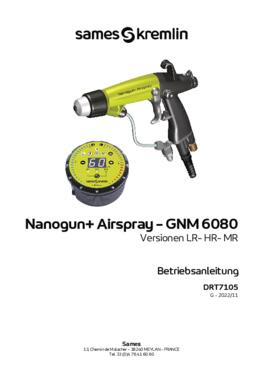 Nanogun Airspray + GNM 6080 (LR - HR) | Betriebsanleitung
