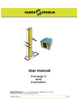 Inorecip V - Inomotion | Instruction manual