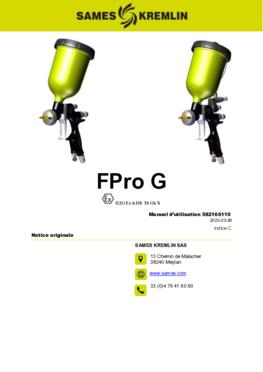 FPro G &amp; GSP| Manuel d&#039;utilisation