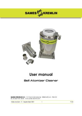 Bell Atomizer Cleaner | User manual