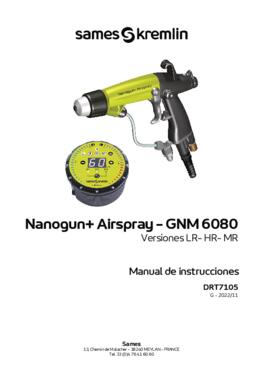  Nanogun-MV + GNM 6080 LR - HR | Manual de empleo