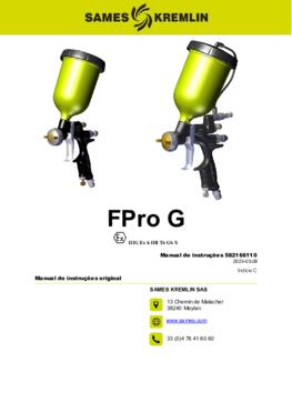  FPro G &amp; GSP | Manual de instruções 