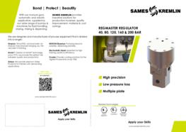 Leaflet REGMASTER Regulator for Viscous Materials (English version) Sames